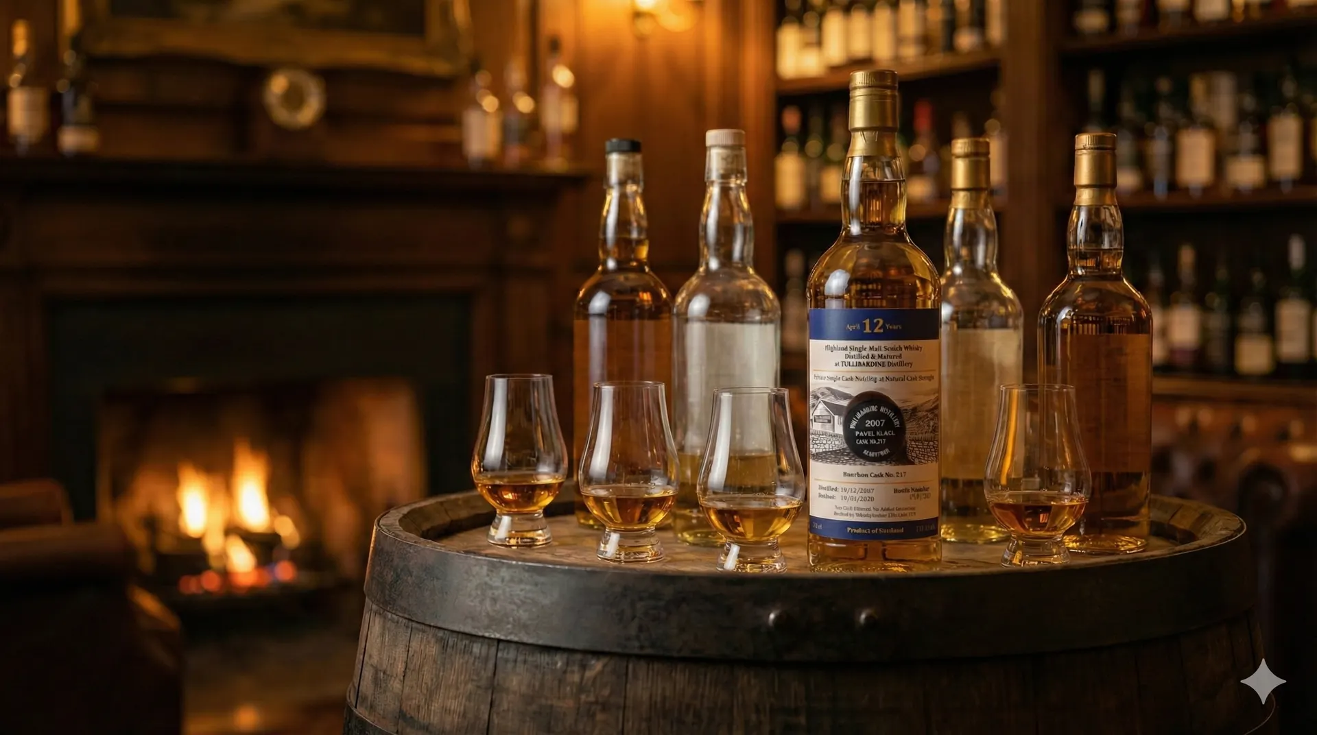 Whisky tasting atmosphere